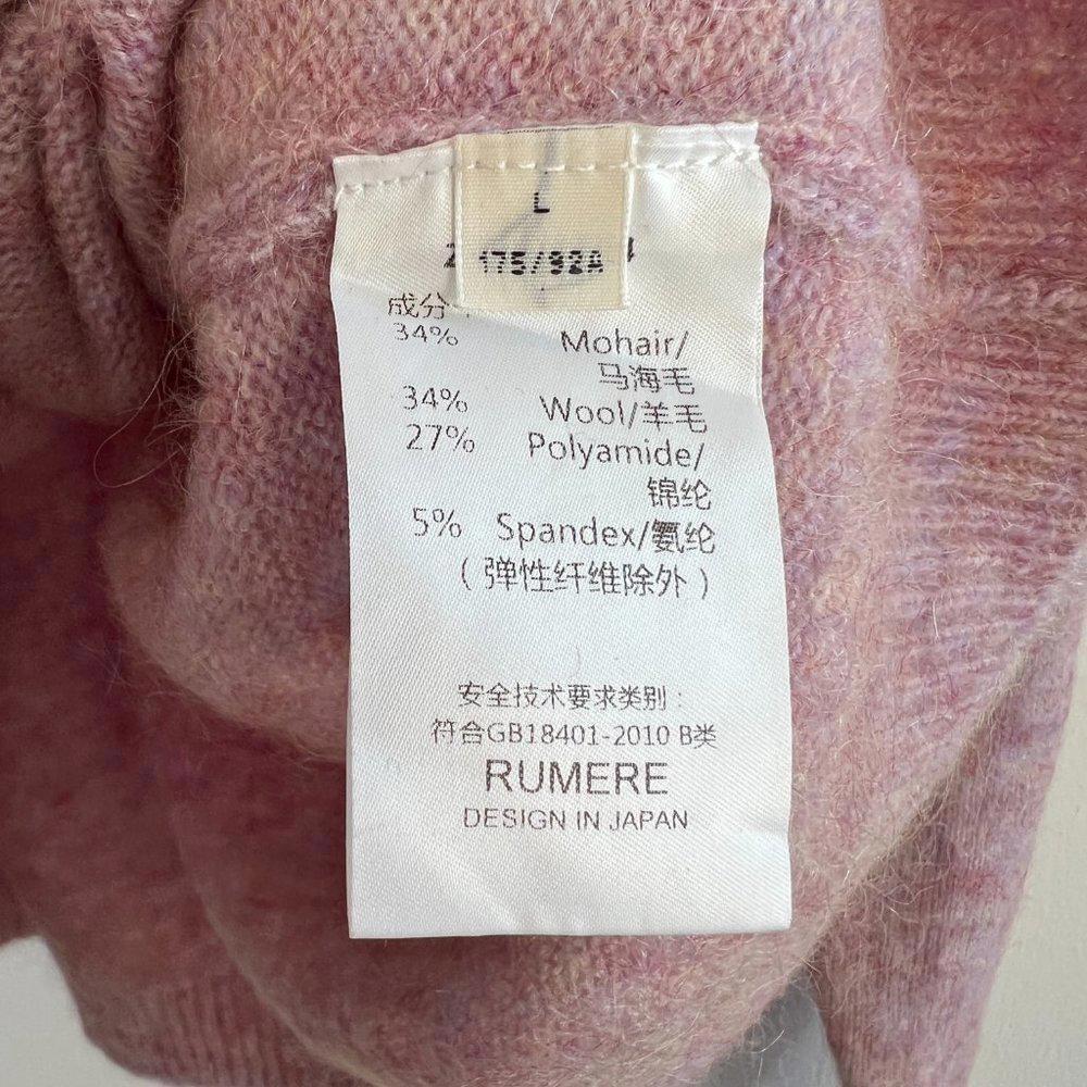 Soft Pink Women's Crewneck Sweater - Picture 7 of 12